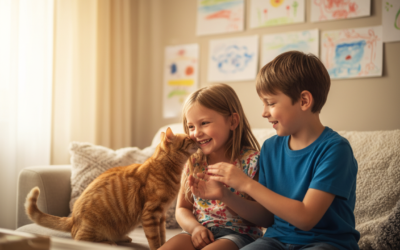 Mačji blog 17 Odnos mačke do otrok – Vse, kar moraš vedeti o tem!