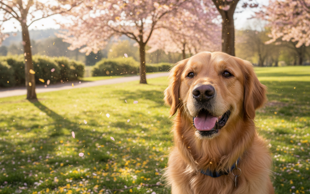 Psi in cvetoča drevesa – je to lahko težava?