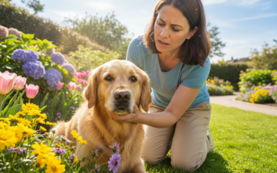 CriskyDog spletni časopis 19 Alergija na cvetni prah pri psih – pogosta težava spomladi