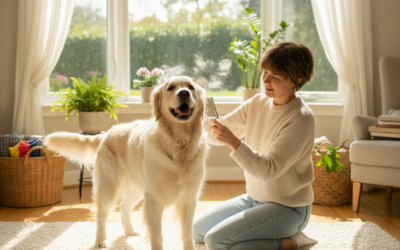 CriskyDog spletni časopis 23 Po spomladanskem sprehodu – kako učinkovito očistiti dlako