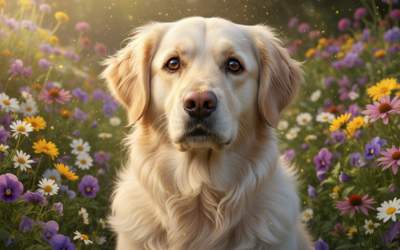 CriskyDog spletni časopis 18 Občutljivost psov na cvetni prah – kako omiliti simptome?