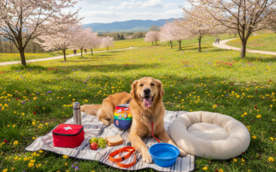 CriskyDog spletni časopis 23 Spomladanski izlet s psom – osnovna oprema, ki je ne smeš pozabiti