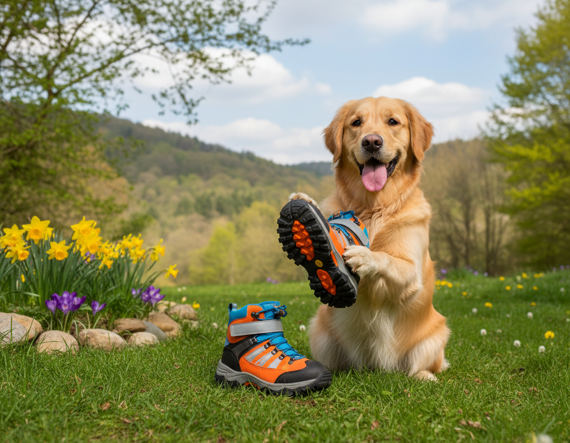 pes pomlad pohodni čevlji