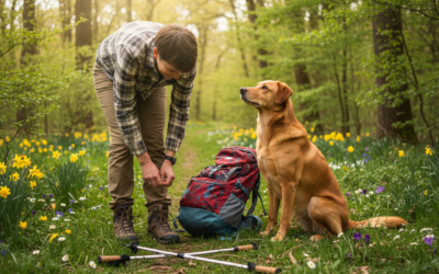 CriskyDog spletni časopis 20 Spomladansko pohodništvo s psom – na kaj biti pozoren pred odhodom