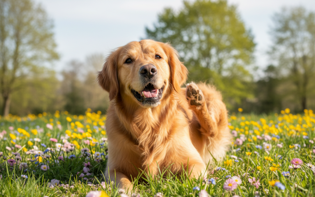 Zakaj se pes spomladi bolj praska?