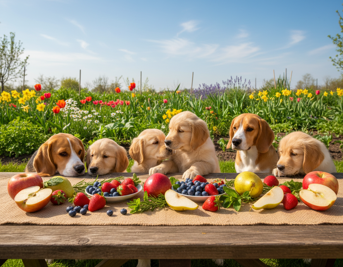 pes pomlad priporočilo sadja