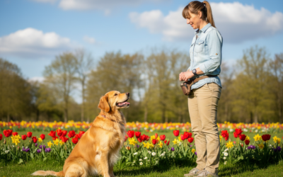 CriskyDog spletni časopis 20 Spomladanski trening vedenja psa – zakaj je zdaj najboljši čas?