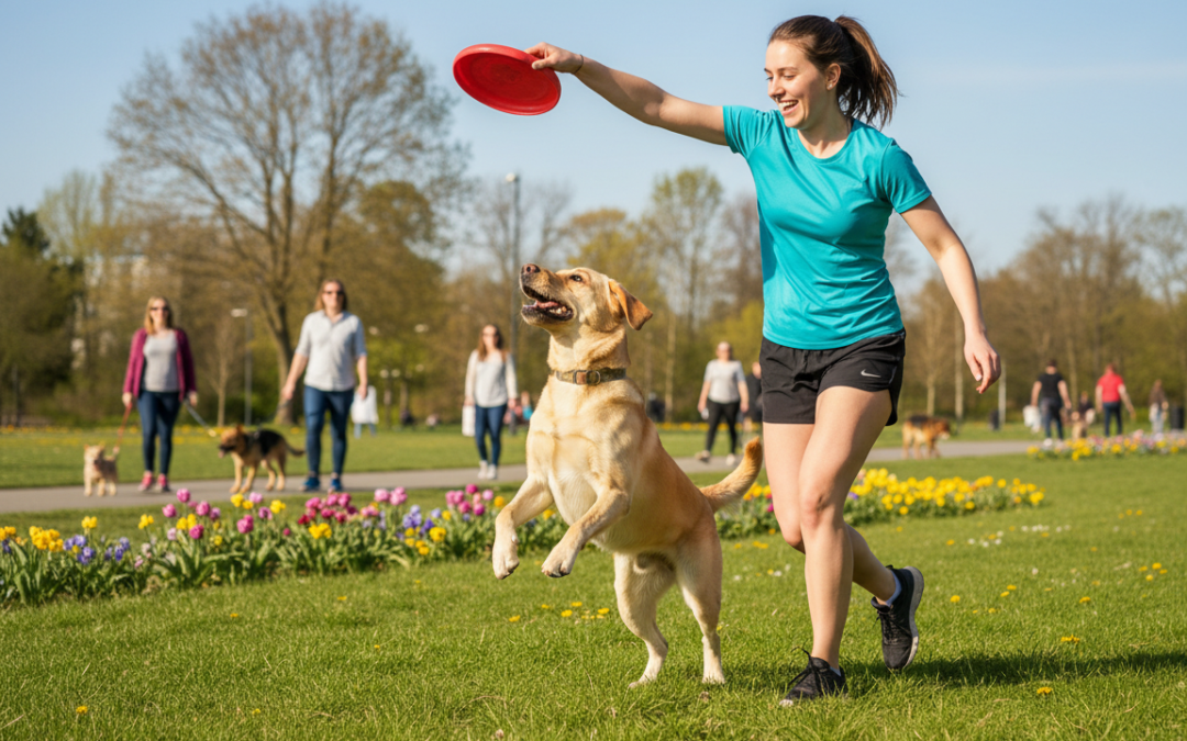Ponovni začetek športa na prostem s psom – na kaj paziti spomladi