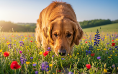 CriskyDog spletni časopis 24 Voh psa spomladi – zakaj je intenzivnejši?