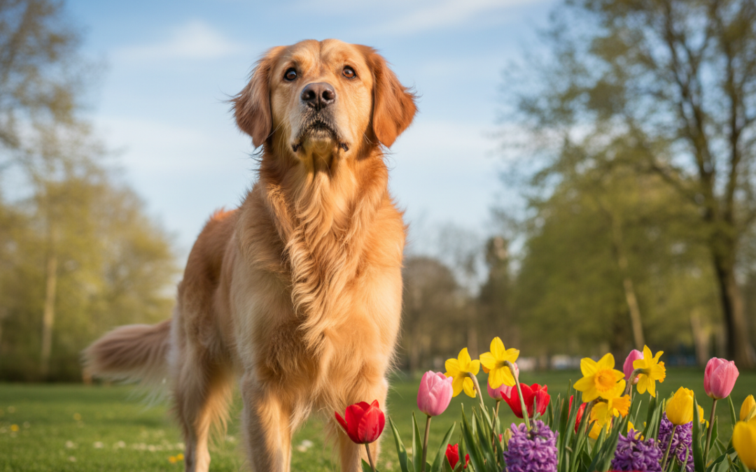 Spomladanska tesnoba pri psih – kaj jo lahko sproži?