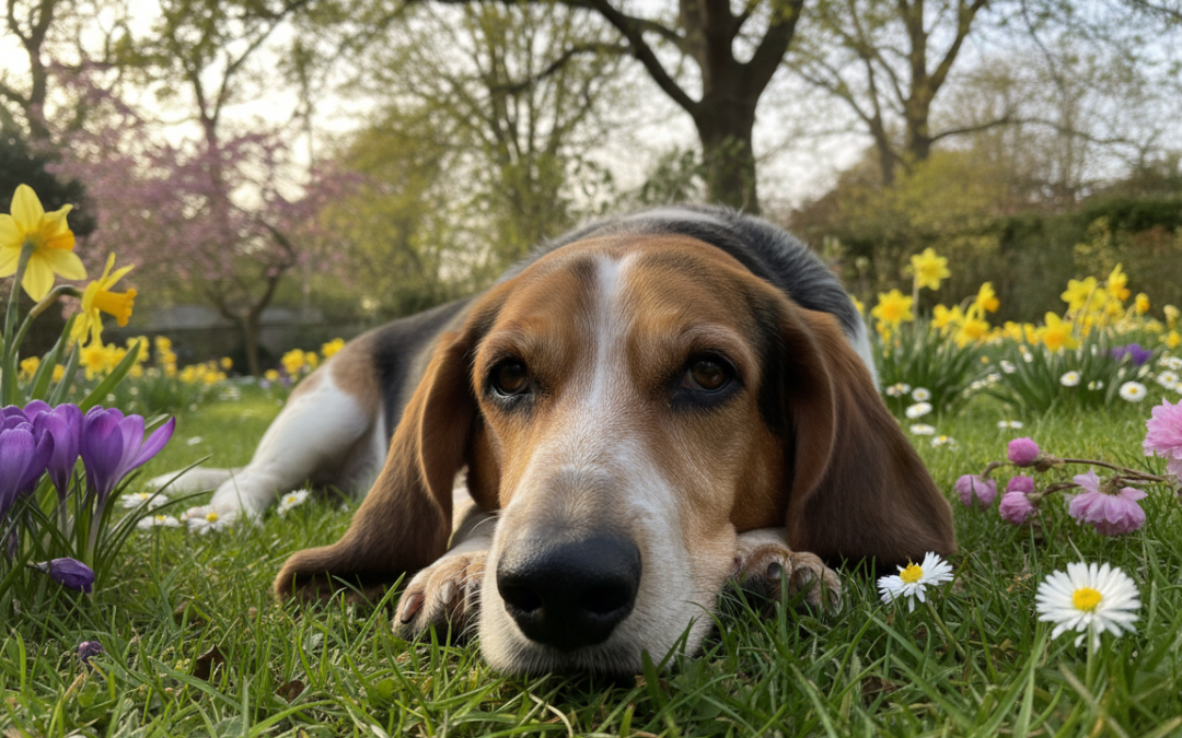 Utrujenost pri psih spomladi – prehodna ali znak bolezni?