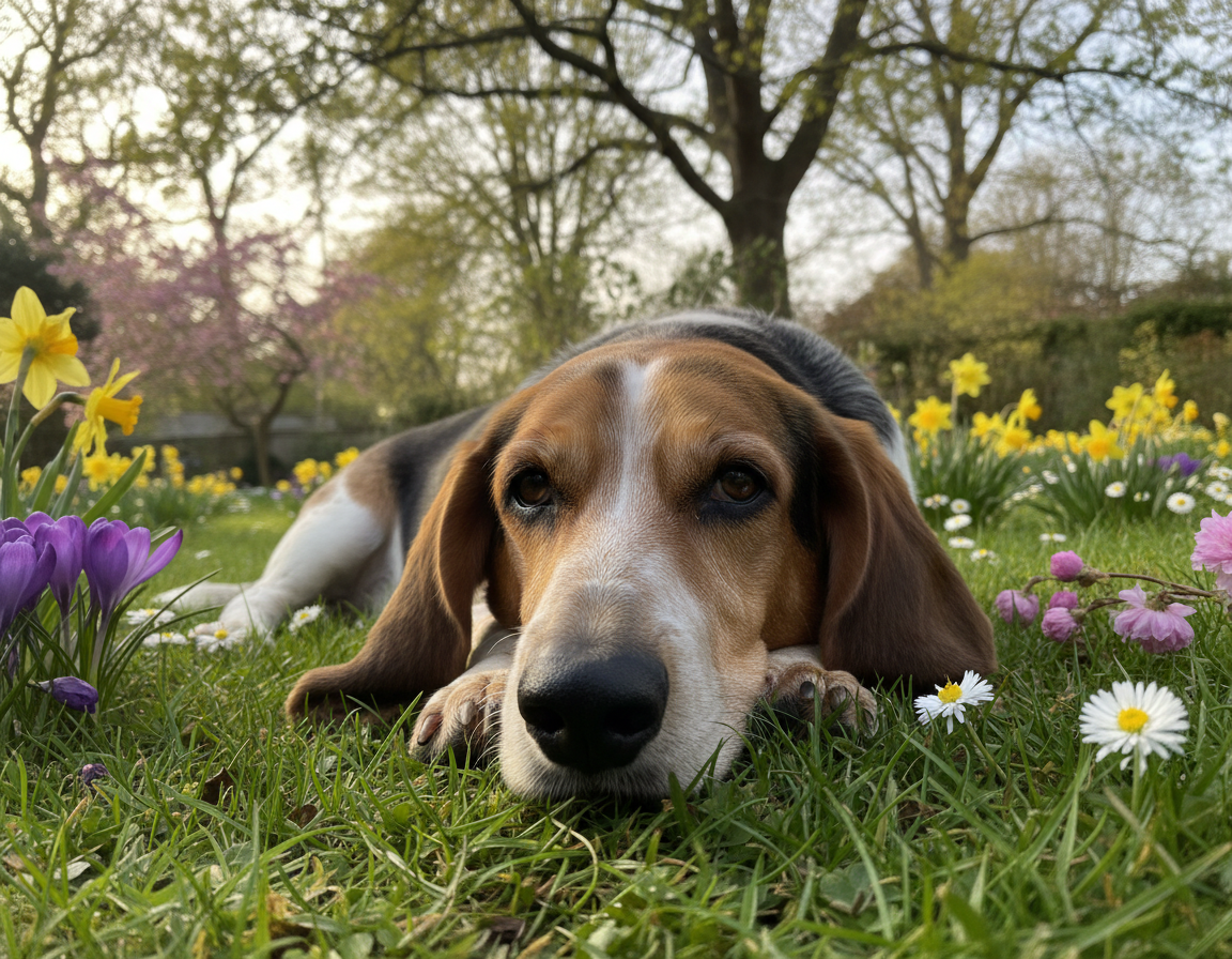 pes-pomlad-utrujenost pes pomlad utrujenost