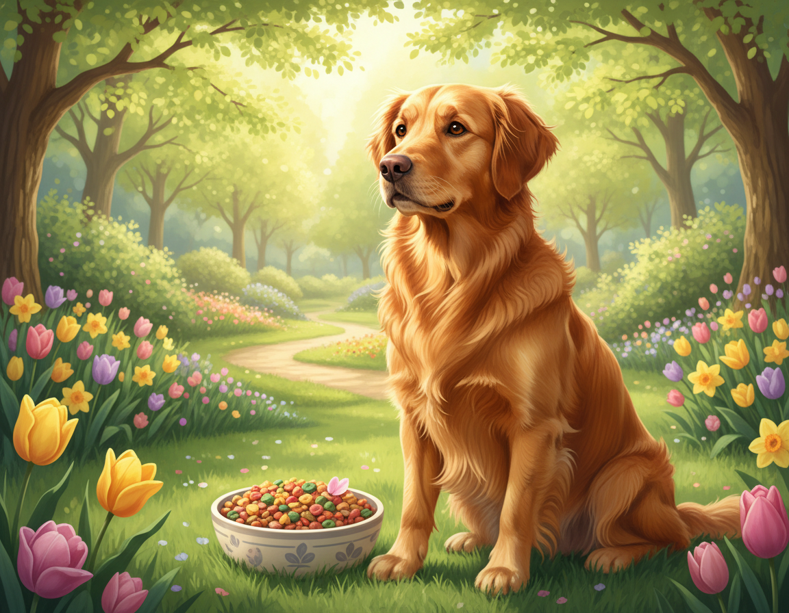 Zakaj pes spomladi ne je tako kot pozimi?