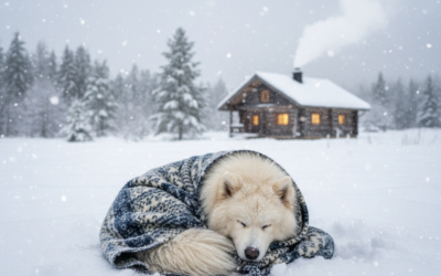 CriskyDog spletni časopis 18 Zimski počitek – koliko naj pes spi?