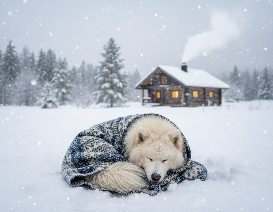 pes-zima-dolocanje-casa-pocitka pes zima določanje časa počitka