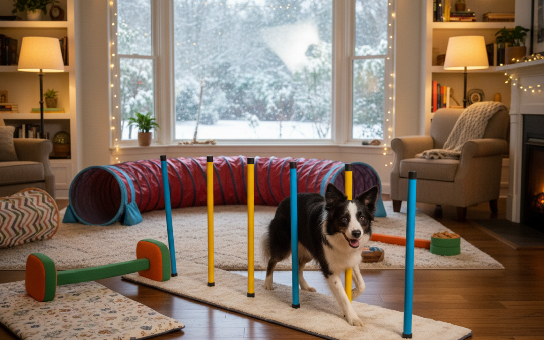 Ustvari doma poligon z ovirami – popolno za zimo