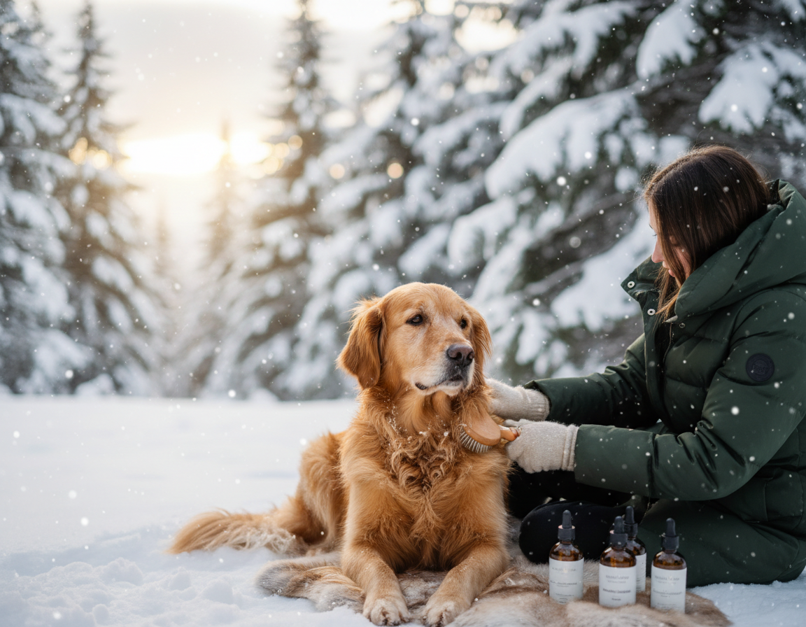 pes-zima-naravna-nega-dlake pes zima naravna nega dlake