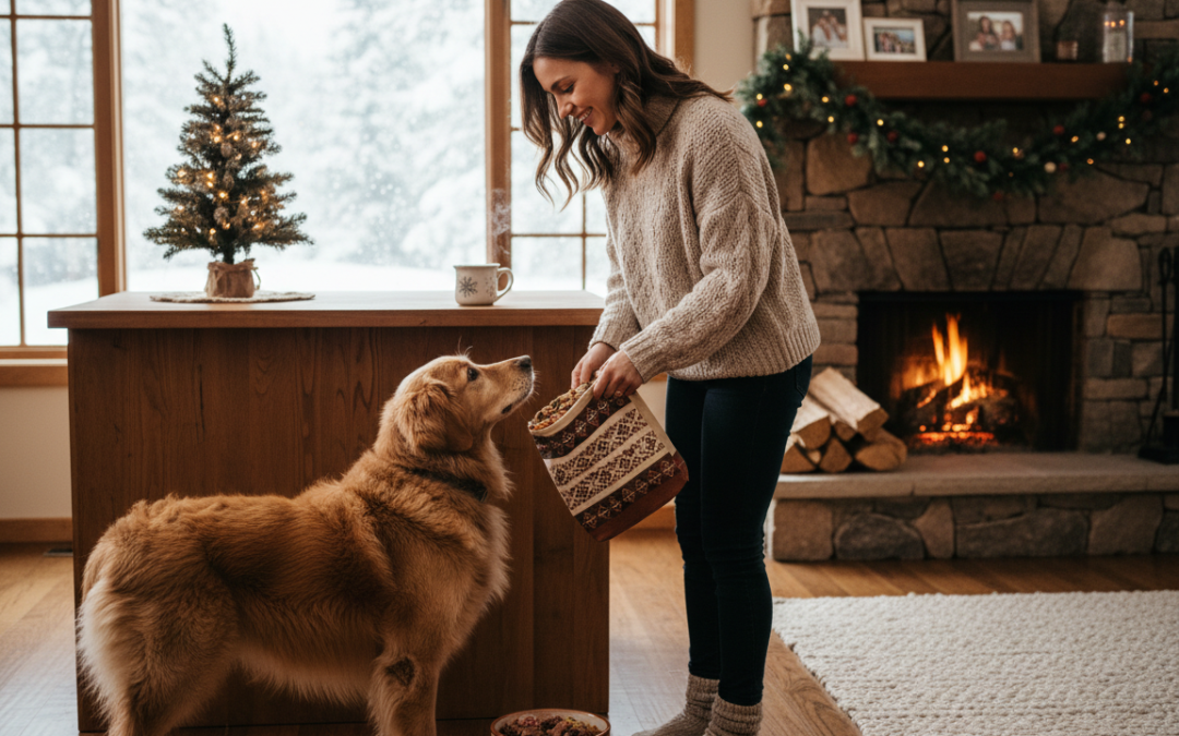 Kdaj in kako prilagoditi količino hrane za psa pozimi?