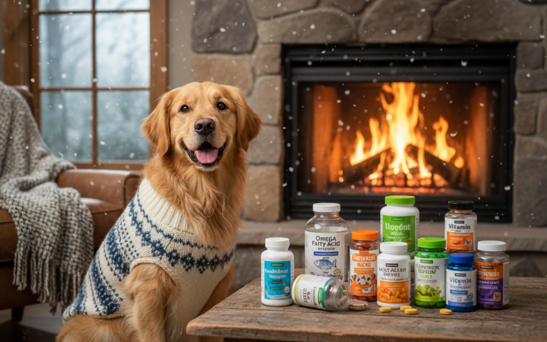 Katera prehranska dopolnila so priporočljiva za pse pozimi?