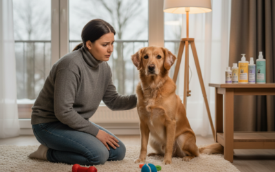 CriskyDog spletni časopis 23 Stranski učinki kurilne sezone pri psih – suha koža, nemir