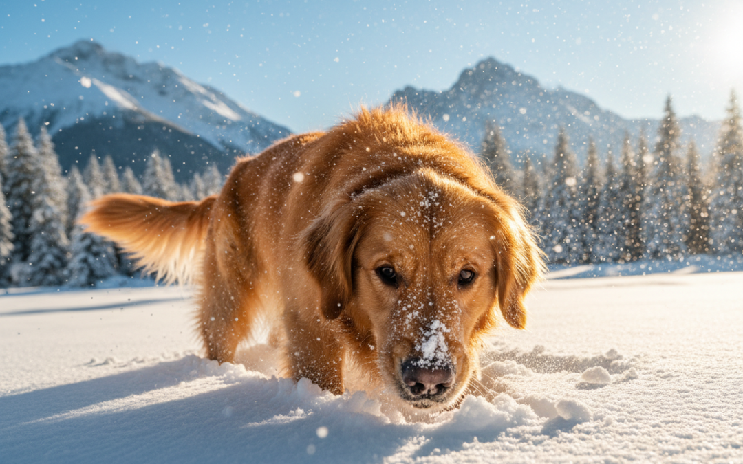 Voh pod snegom – zakaj je to za psa tako vznemirljivo?