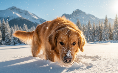 Voh pod snegom – zakaj je to za psa tako vznemirljivo?