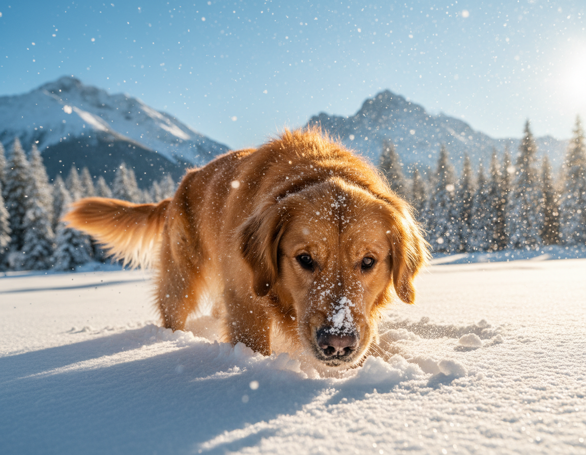 pes-zima-voh-pod-snegom pes zima voh pod snegom