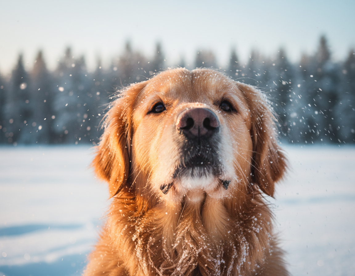 pes zima vpliv hladnega zraka na dihanje