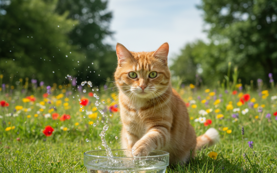 Poletni vnos vode pri mački – Vse, kar moraš vedeti o tem!