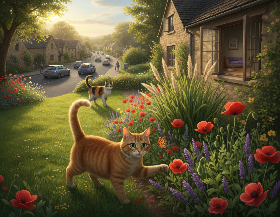 prednosti in slabosti življenja mačke na prostem