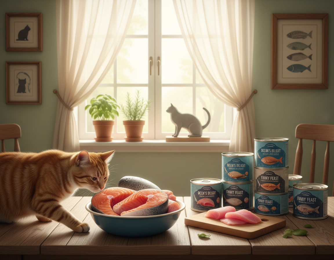 prednosti ribje prehrane za mačke