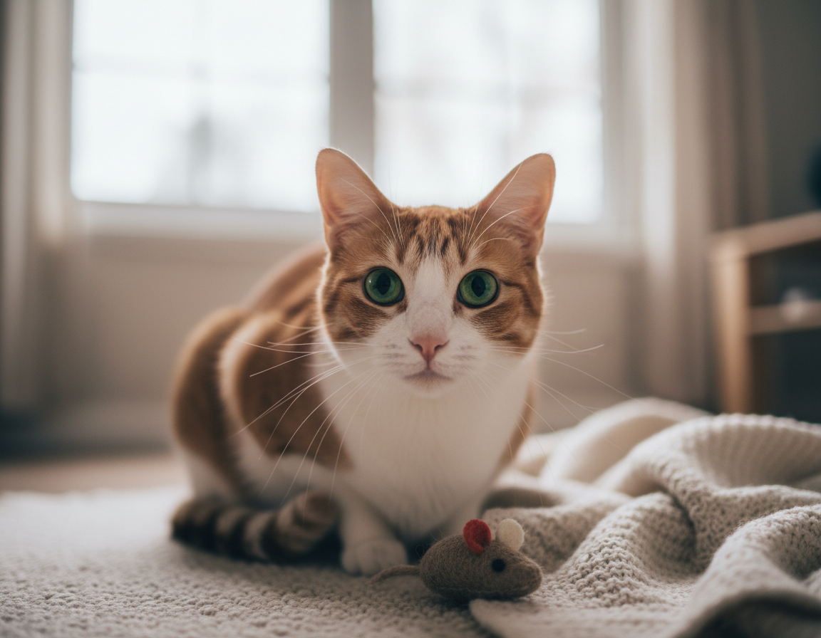 prijazno ali plašno vedenje mačke