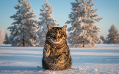 Prilagajanje mačke na mraz – Vse, kar moraš vedeti o tem!