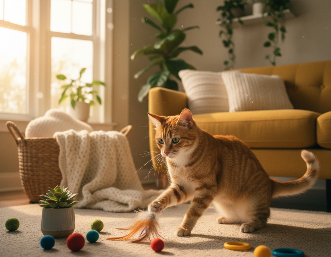 prilagajanje mačke novim situacijam