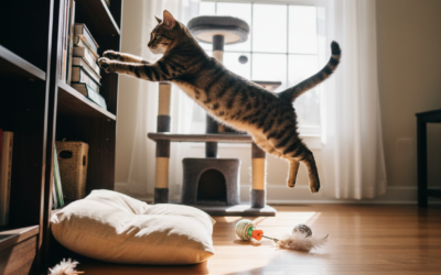 Mačji blog 24 Razvoj skakalnih sposobnosti mačke – Vse, kar moraš vedeti o tem!