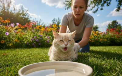 Toplotni udar pri mačkah poleti – Vse, kar moraš vedeti o tem!