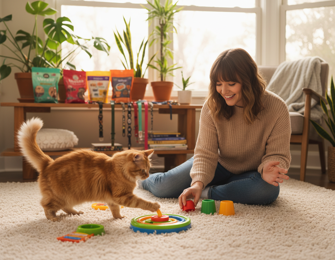 trening spomina pri mački