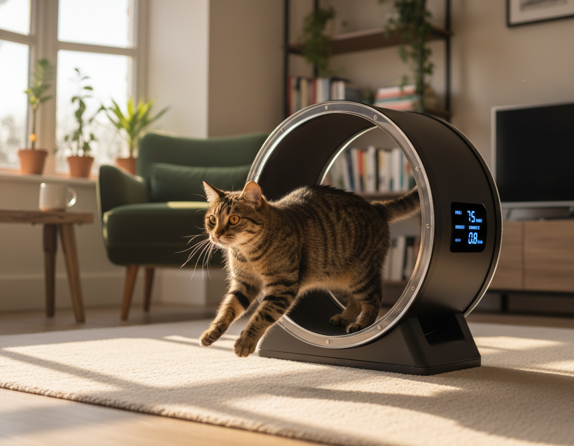 uporaba tekaške steze pri mačkah