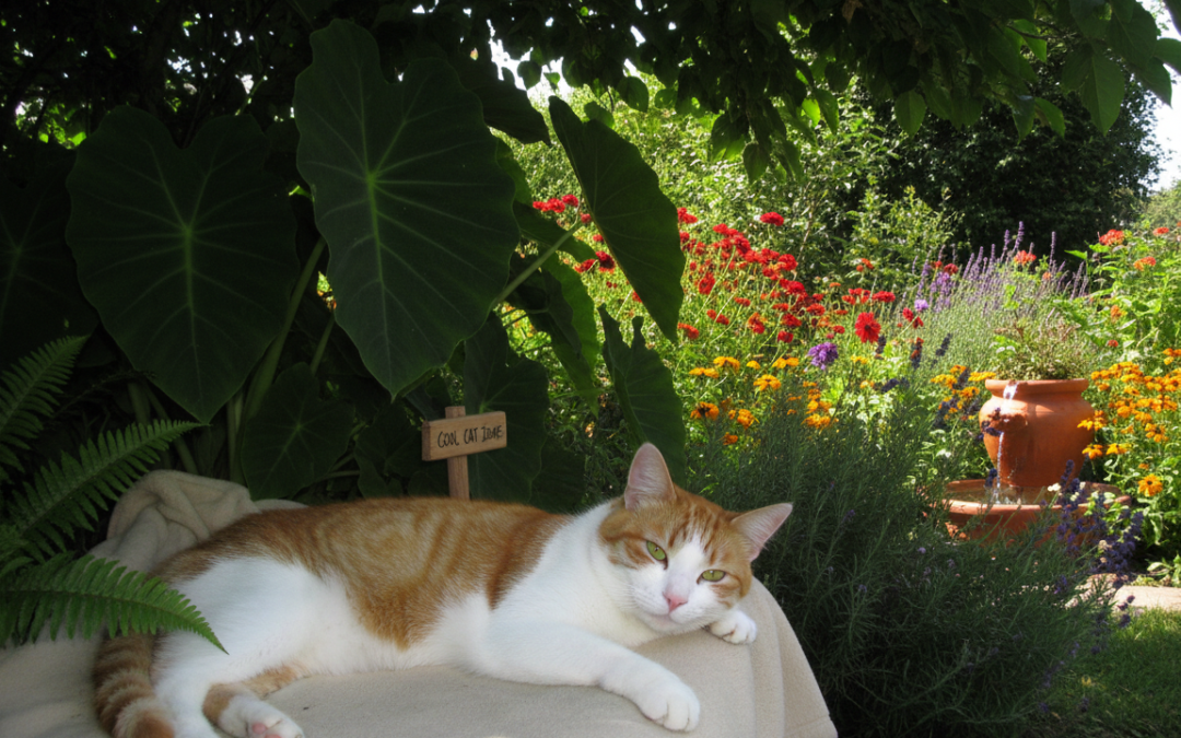 Zaščita mačke pred vročino na prostem – Vse, kar moraš vedeti o tem!