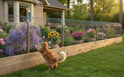 Zavarovanje ograje za mačke – Vse, kar moraš vedeti o tem!