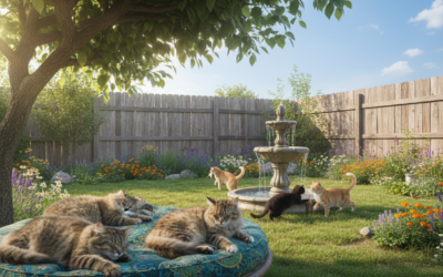 Zunanji prostori za počitek mačk – Vse, kar moraš vedeti o tem!