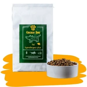 Ted hipoalergena suha pasja hrana na osnovi beljakovin žuželk z mangom in spirulino (premium formula brez pšeničnega glutena in piščančjega mesa) - „za najbolj občutljive pse”