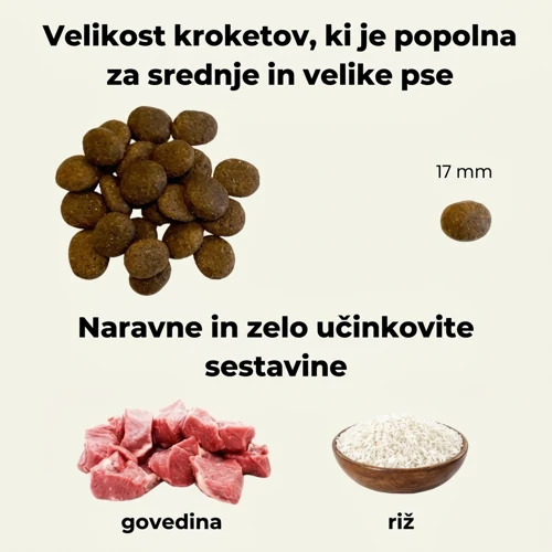Ted hipoalergena goveja suha hrana za pse 2 Ted hipoalergena goveja suha hrana za pse - slika 2