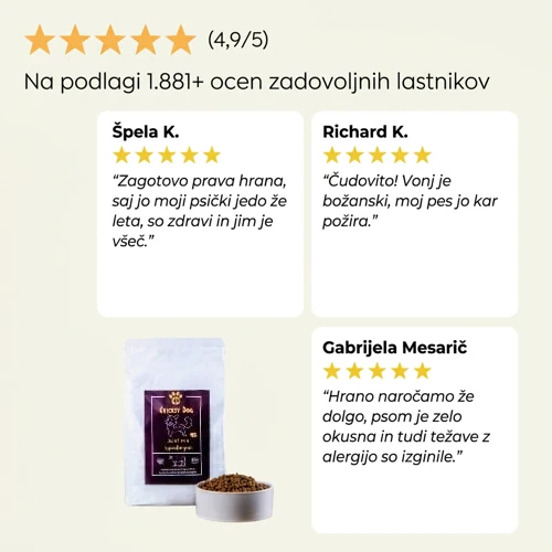Juliet hipoalergena goveja suha hrana za pse – «zelo majhni koščki» 6 Juliet hipoalergena goveja suha hrana za pse – «zelo majhni koščki» - slika 6