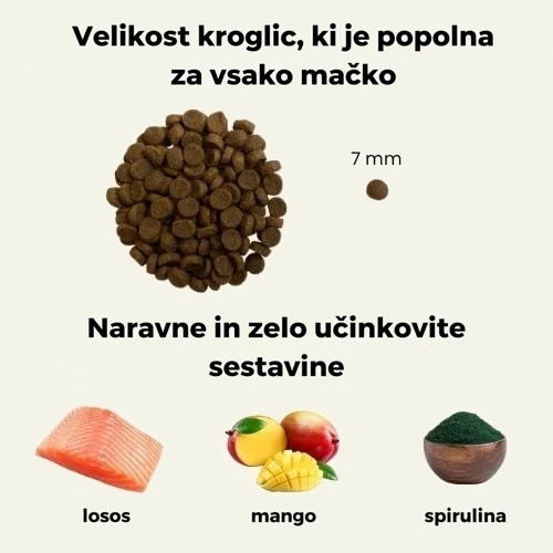 Jasper hipoalergena suha hrana za mačke z lososom 2 Jasper hipoalergena suha hrana za mačke z lososom - slika 2