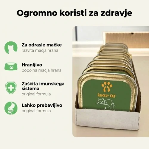 Bill mokra hrana za mačke s piščančjim mesom in jetri – 100 g 3 Bill mokra hrana za mačke s piščančjim mesom in jetri – 100 g - slika 3