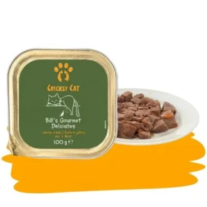 Bill mokra hrana za mačke s piščančjim mesom in jetri – 100 g